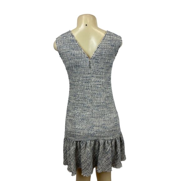 Rebecca Taylor Women Multicolored Low Cut Dress Sz 0 - Picture 4 of 8